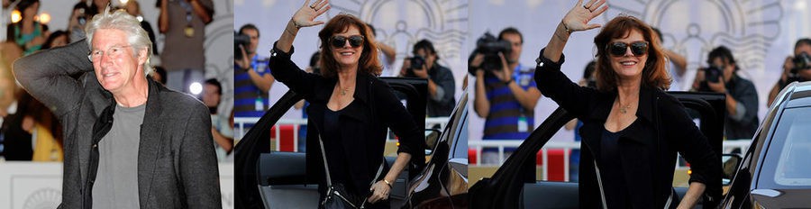 Richard Gere y Susan Sarandon, los primeros en llegar al Festival de Cine de San Sebastián 2012