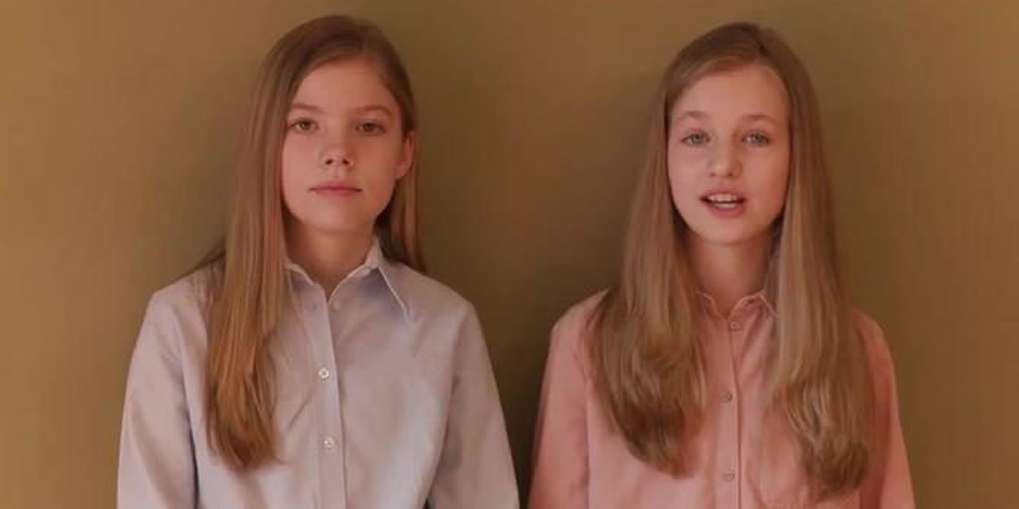El mensaje de la Princesa Leonor y la Infanta Sofía durante el confinamiento: "Gracias a las personas que están ayudando"