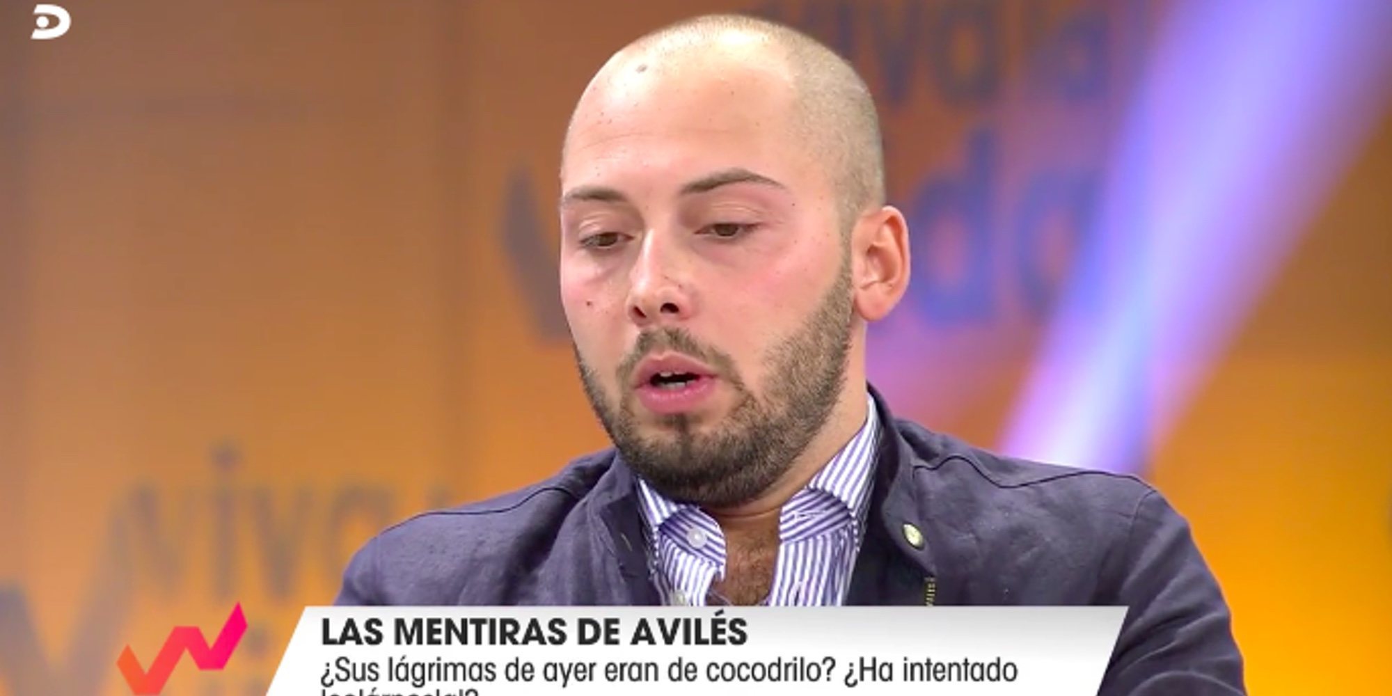 Avilés, tras sentirse acorralado en 'Viva la vida' por su mentira con el 'Deluxe': "Me voy de la televisión"