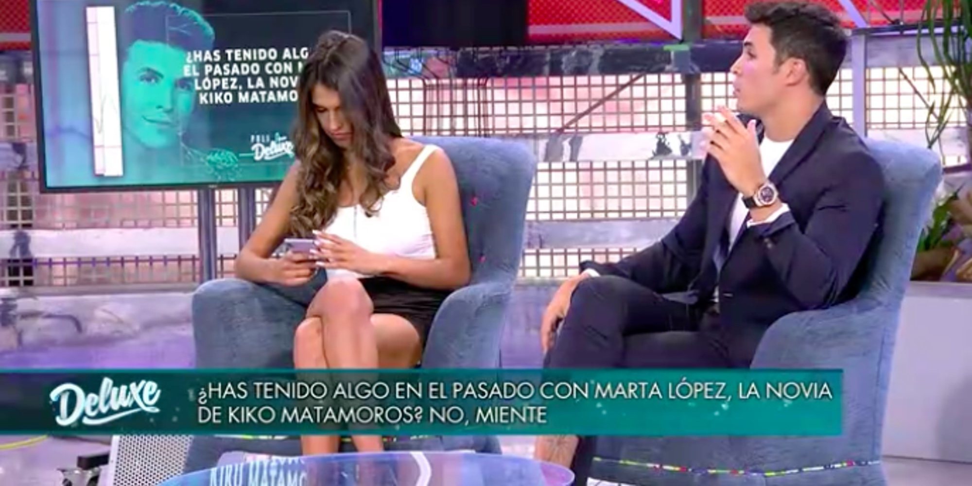 La reacción de Sofía Suescun y Kiko Matamoros al decir Kiko Jiménez que conoció a Marta López en el pasado
