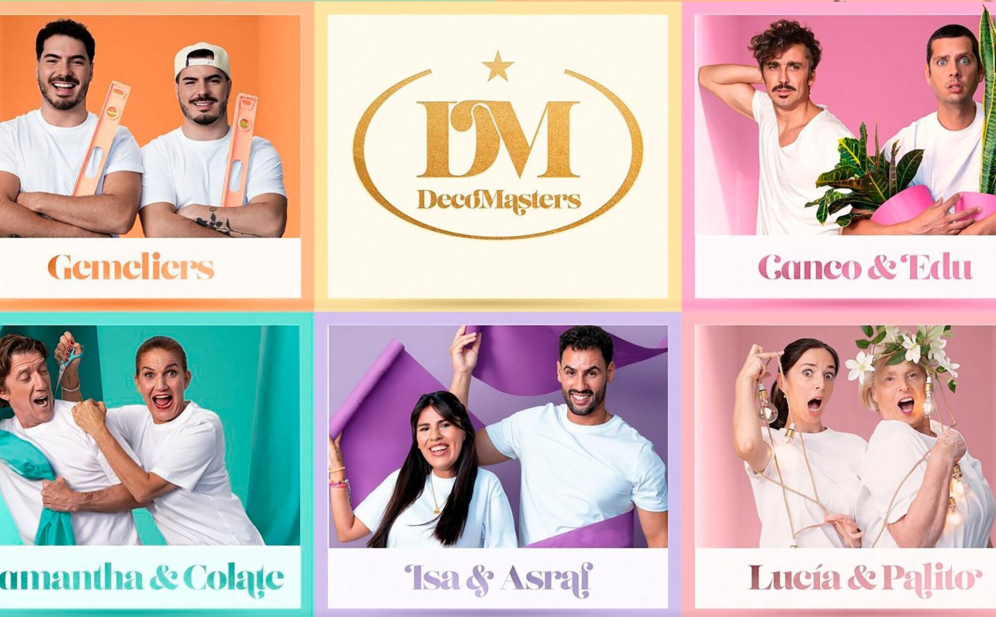 'DecoMasters': arranca la gran competición de celebridades para coronarse en el mundo de la decoración