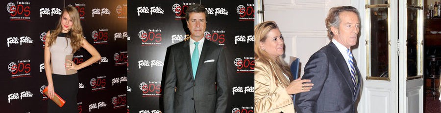 Esmeralda Moya, Alfonso Díez y Cayetano Martínez de Irujo sacan su lado solidario con Folli Follie