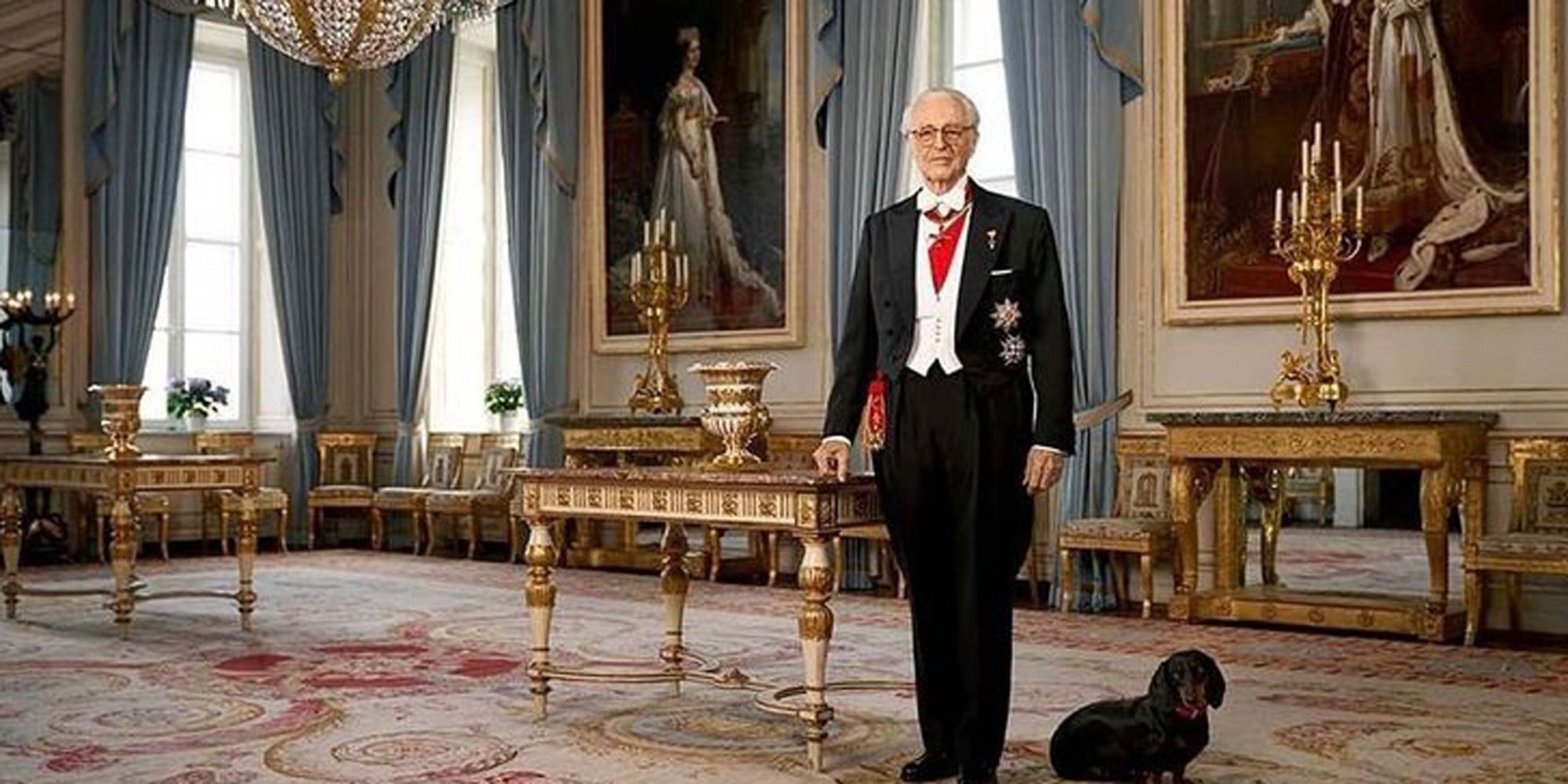 El Duque de Baviera y su novio, Thomas Greinwald, posan juntos en un retrato oficial
