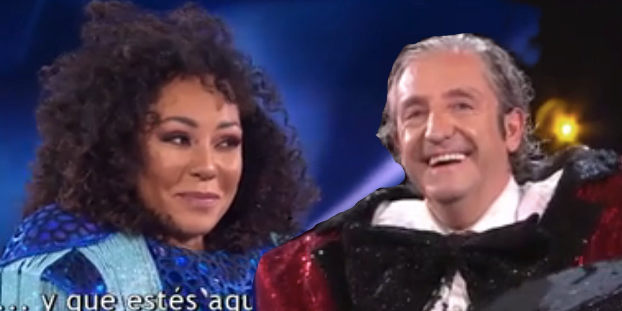 Josep Pedrerol y Mel B estaban bajo las máscaras de Rana y Medusa en 'Mask Singer'