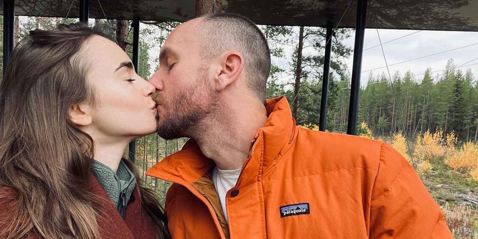 Lily Collins comparte algunos románticos momentos de su luna de miel con Charlie McDowell