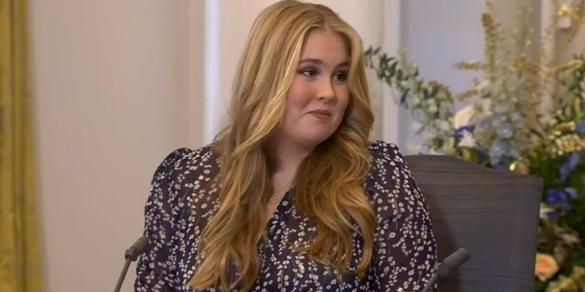 El primer discurso de Amalia de Holanda: homenaje a su padre, guiños a su abuela y mucho que aprender