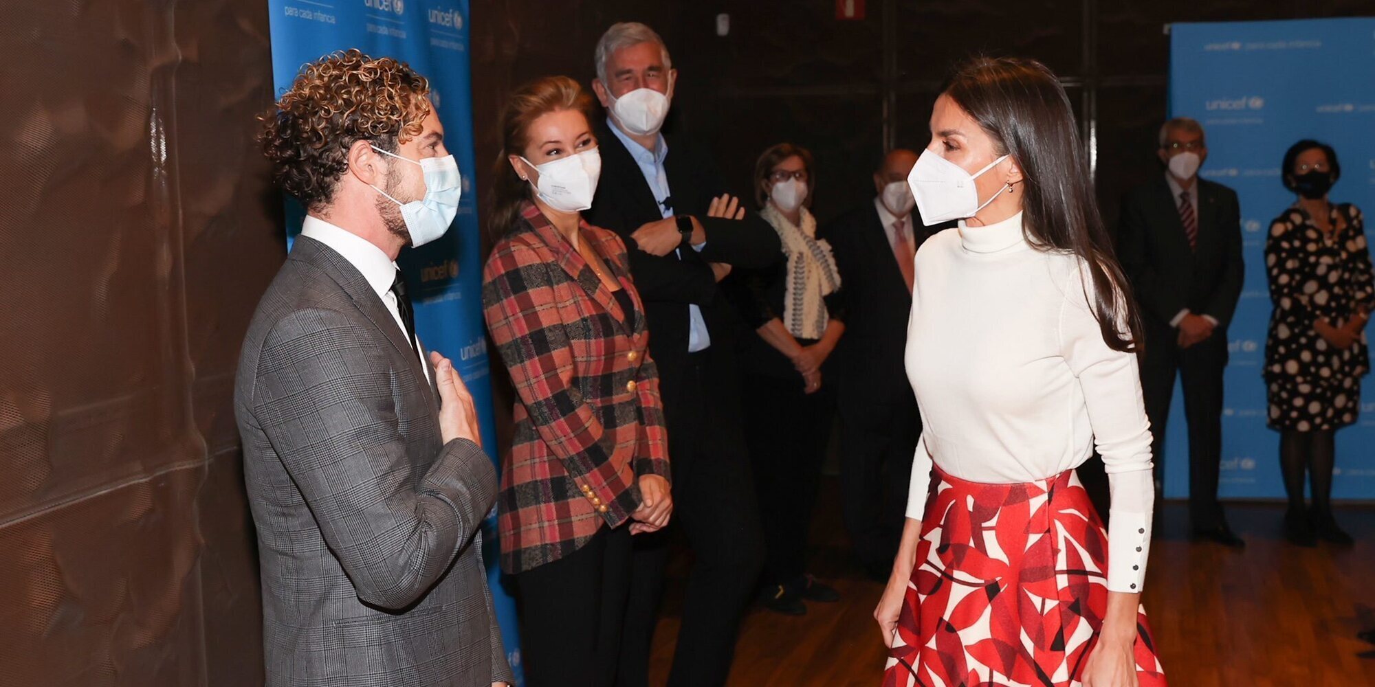El motivo solidario que ha reunido a la Reina Letizia y David Bisbal