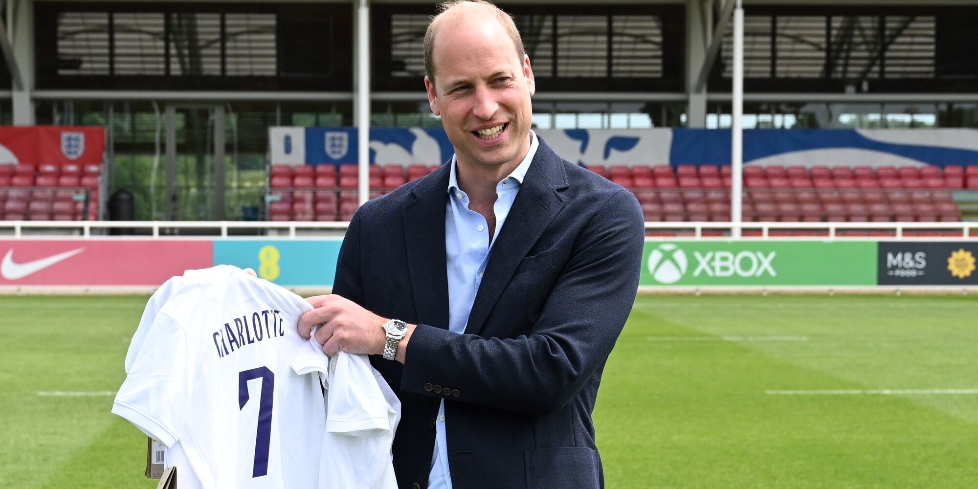 El mensaje de la Princesa Charlotte que el Príncipe Guillermo transmitió a la Selección Femenina de Fútbol de Inglaterra
