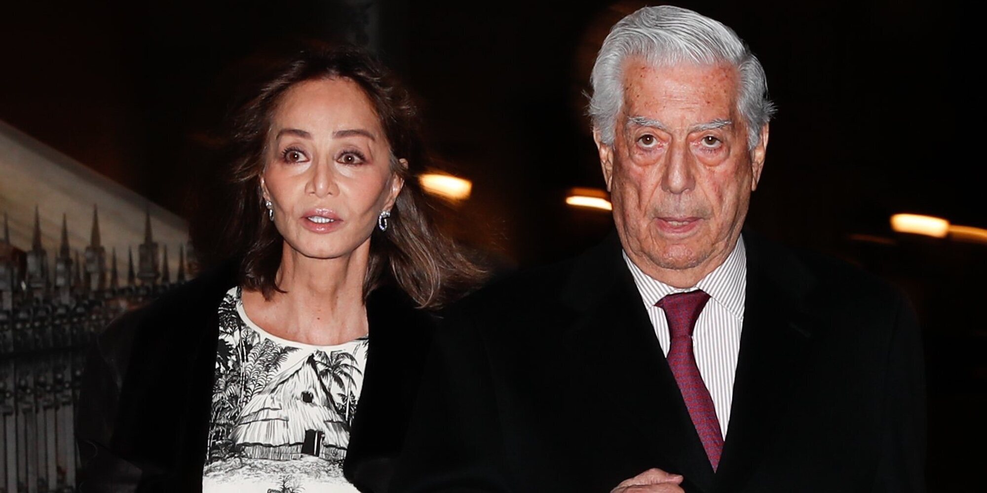 Mario Vargas Llosa desmiente los rumores de crisis sentimental con Isabel Preysler