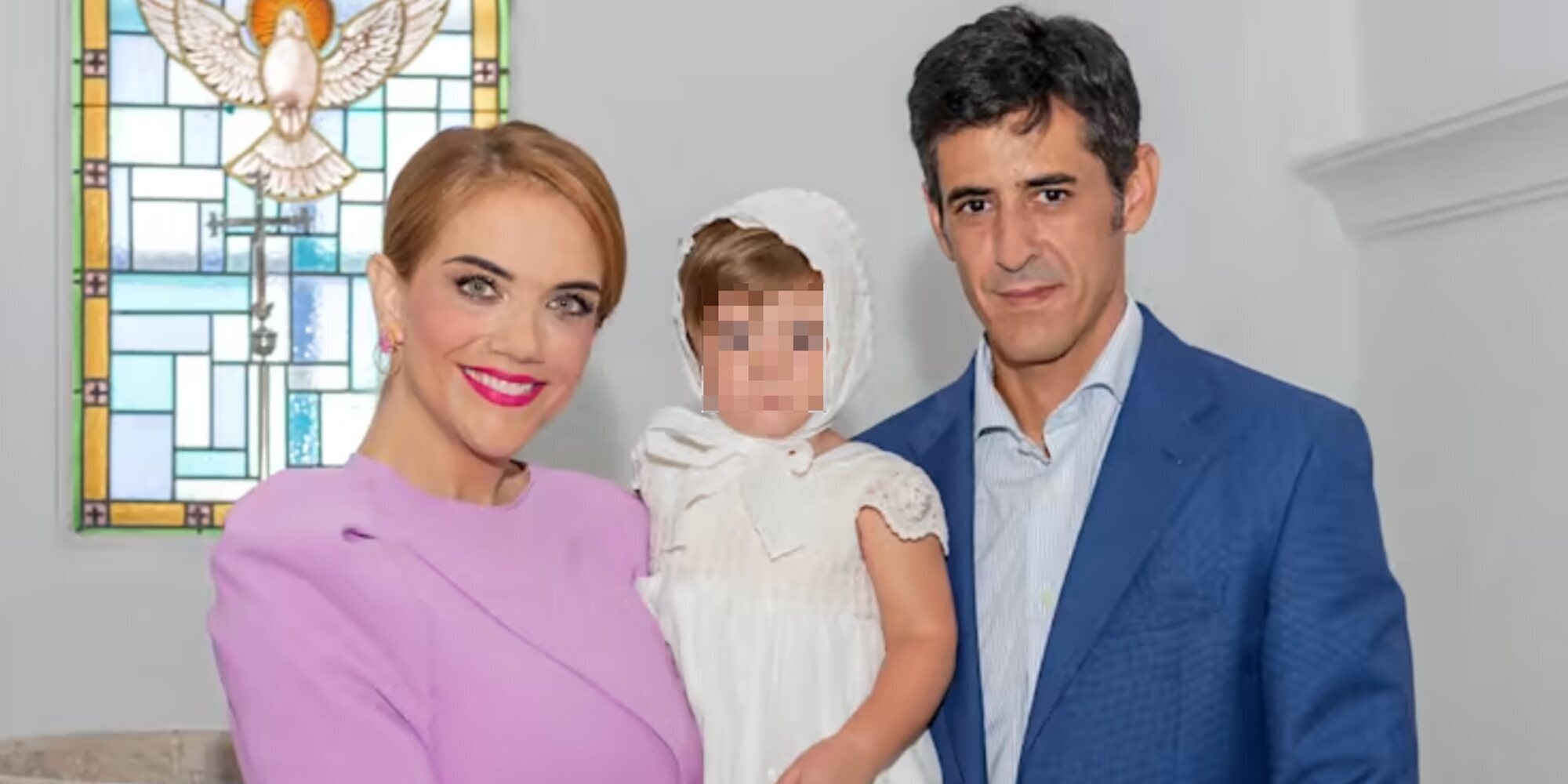 Beatriz Trapote y Víctor Janeiro celebran el bautizo de su hija Brenda