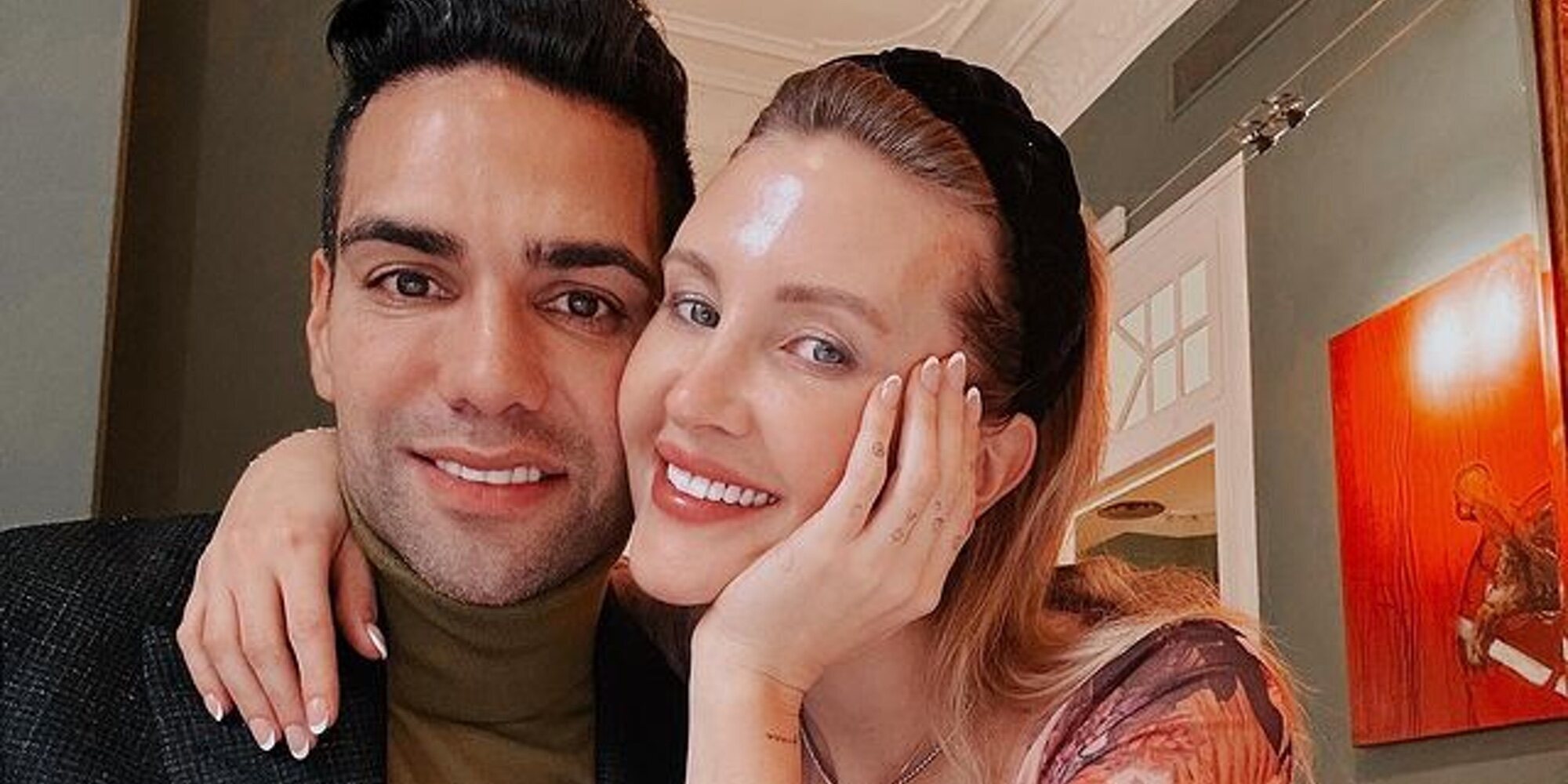 Falcao y Lorelei Tarón serán padres por quinta vez