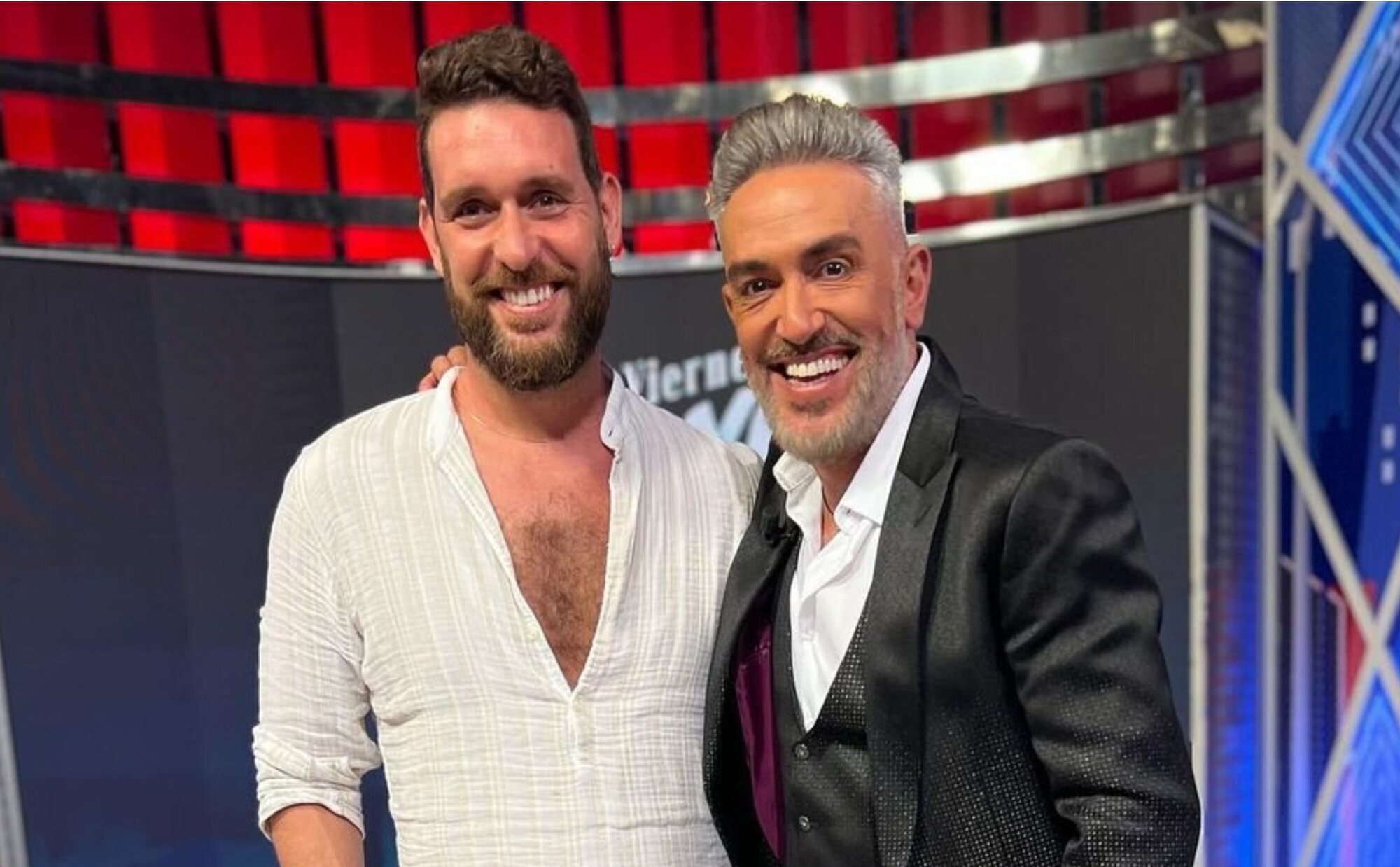 Kiko Hernández y Fran Antón derrochan amor y complicidad en la Feria de Málaga