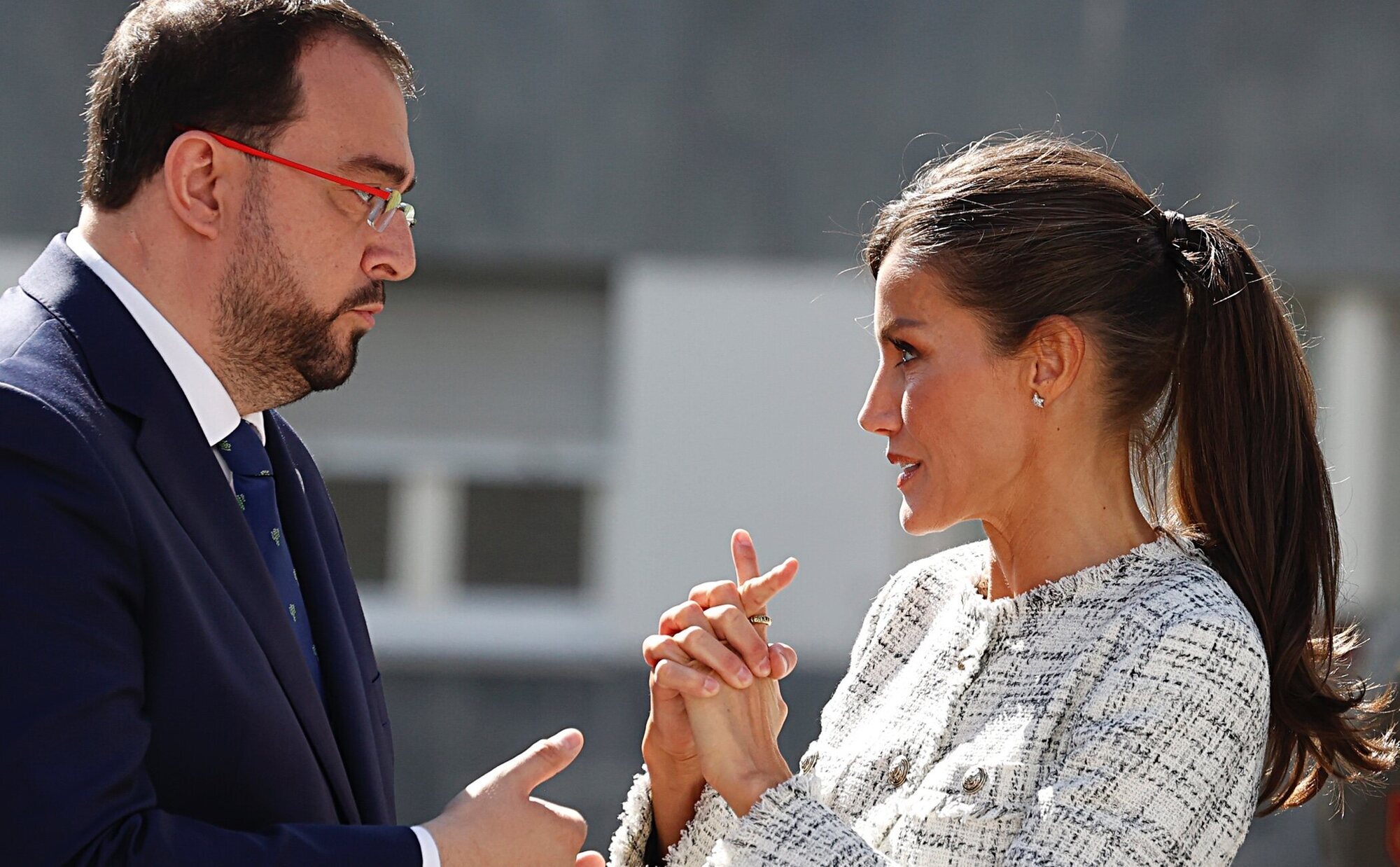 El gesto solidario de la Reina Letizia en su visita a Asturias por la Apertura del Curso de Formación Profesional en Langreo
