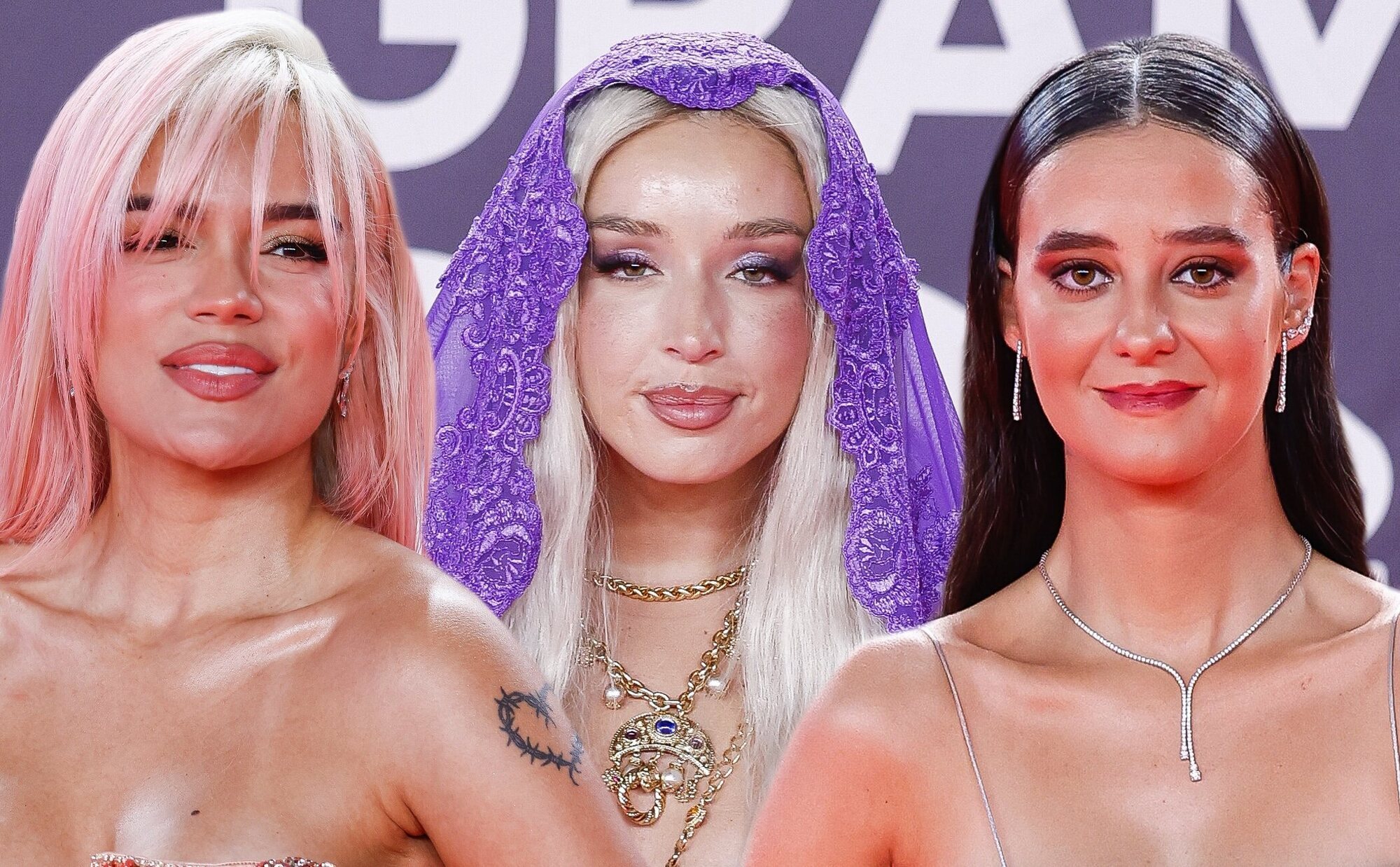 Lola Índigo, Karol G, Victoria Federica... Así ha sido la alfombra roja de los Grammy Latinos 2023 en Sevilla
