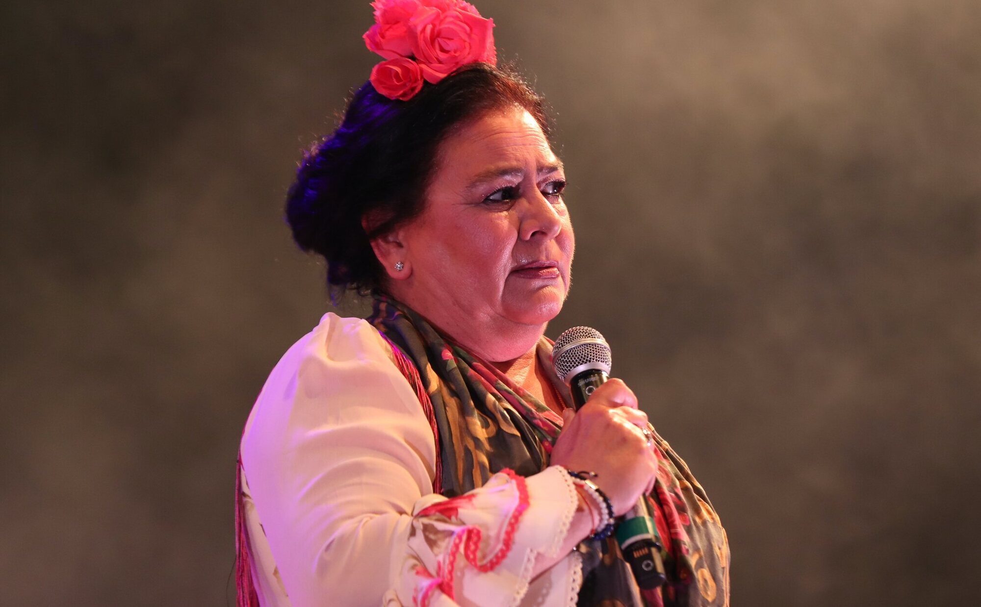 María del Monte, muy emocionada en su último concierto: "En la vida hay cosas que no son fáciles"