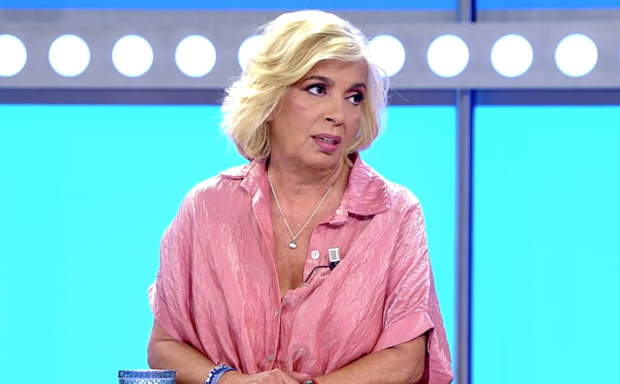 Carmen Borrego revela que sufrió una crisis nerviosa al ver las declaraciones de Gustavo Guillermo