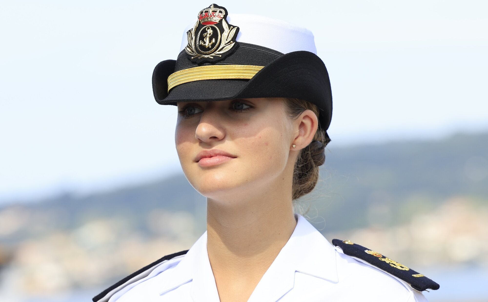 La Princesa Leonor realiza su primera salida tras ingresar en la Escuela Naval de Marín