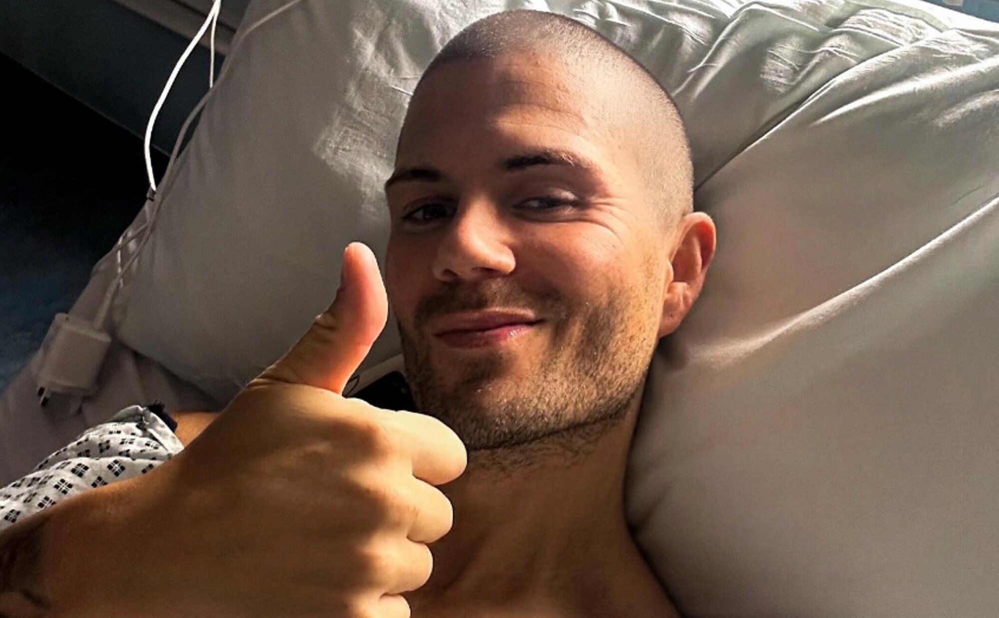 Max George, de The Wanted, revela el problema de salud que le ha llevado al hospital: "Serán unas semanas o meses difíciles"