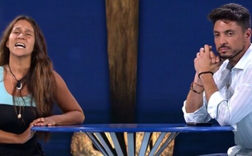 El amargo reencuentro de Laura Cuevas y Carlos Calderón tras la salida de ella de 'Supervivientes 2025': "No me lo merezco"