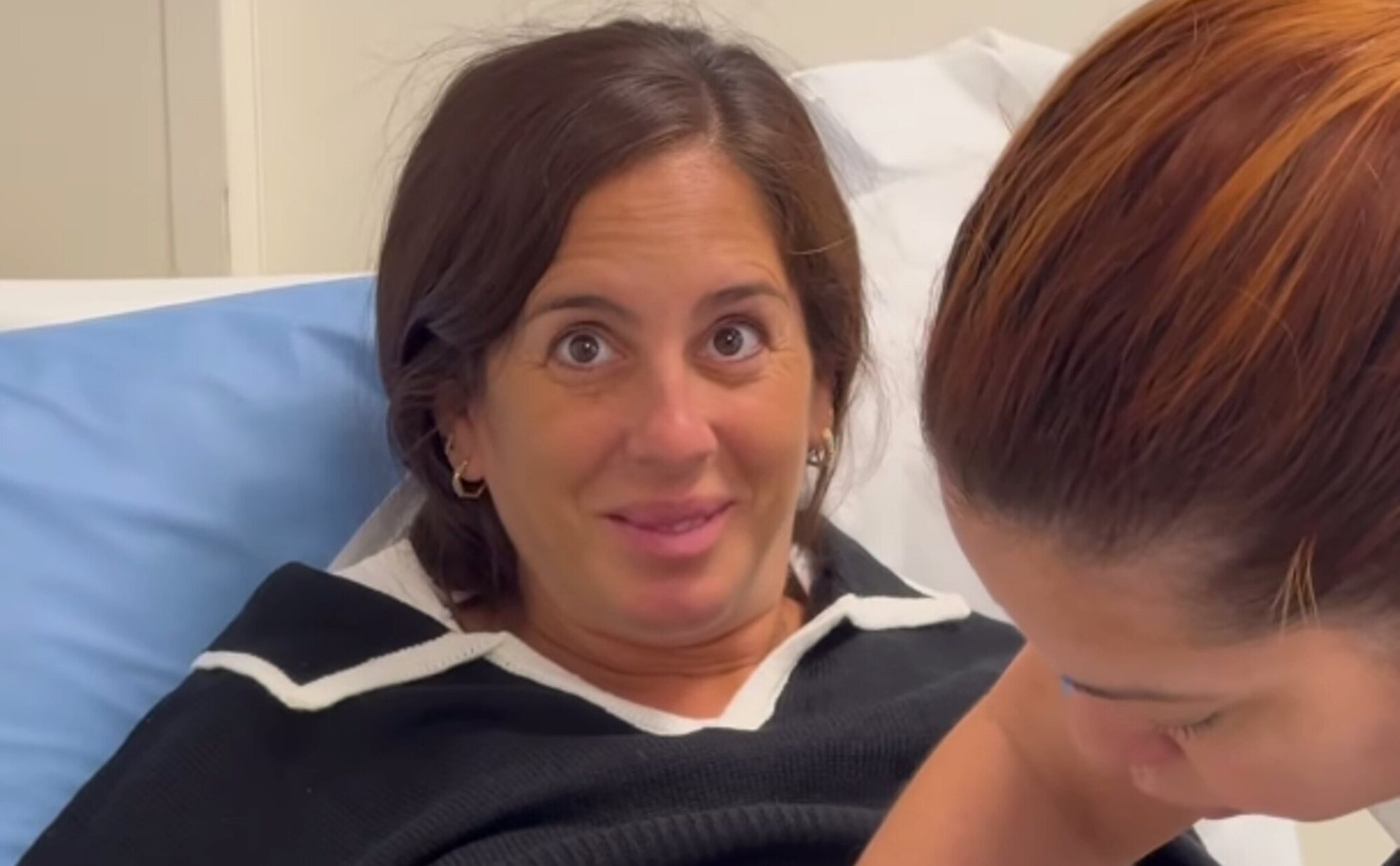 Las imágenes inéditas del parto de Anabel Pantoja: momentos previos y el nacimiento de Alma