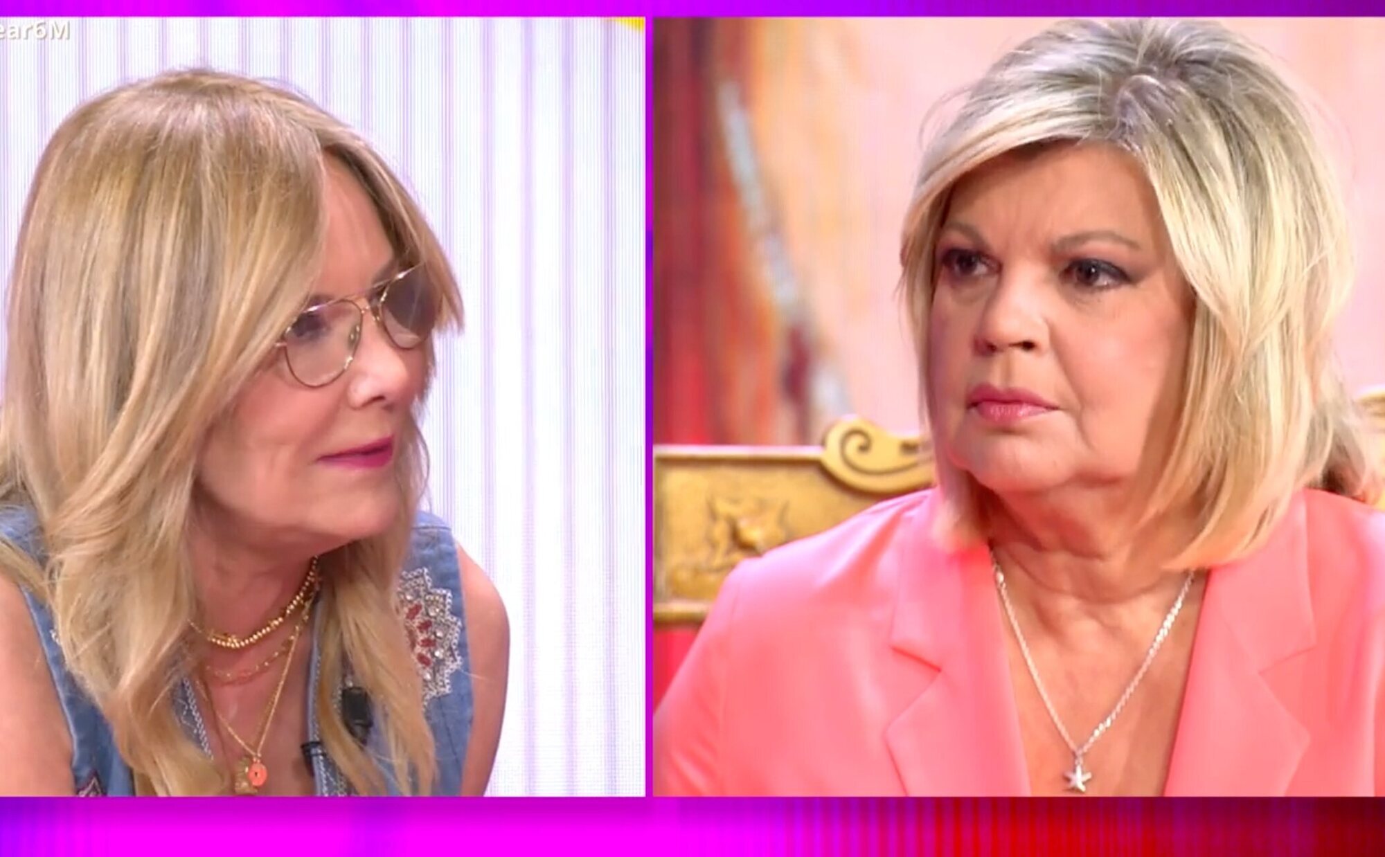 Belén Rodríguez y Terelu Campos se enfrentan en un tenso cara a cara que termina en reconciliación