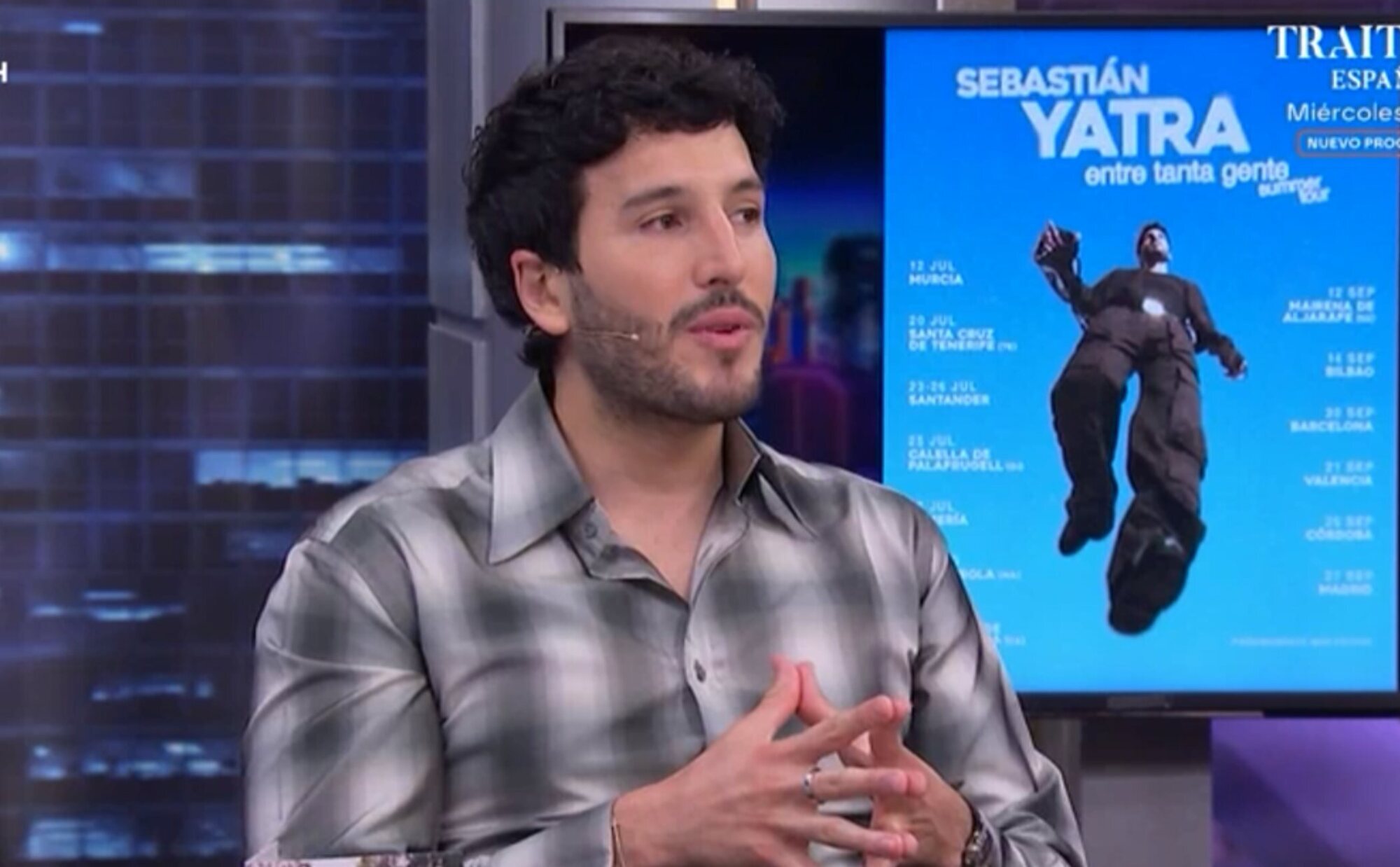 Sebastián Yatra recuerda su noche en prisión con solo 18 años: "Lo pasé mal, fue una experiencia interesante"