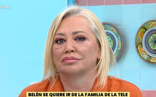 Belén Esteban anuncia que quiere dejar 'La familia de la tele': "No quiero estar en este programa"