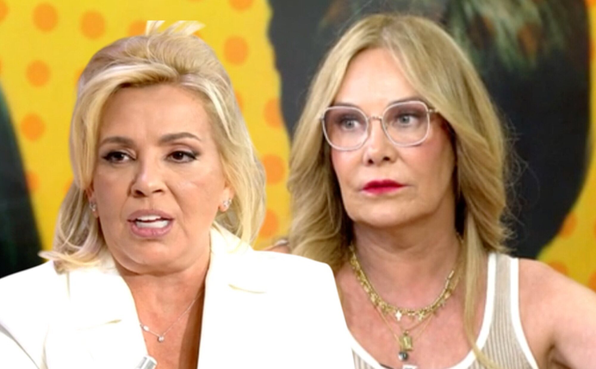 Belén Rodríguez estalla en pleno homenaje a María Teresa Campos contra Carmen Borrego: "Si no lo digo, reviento"