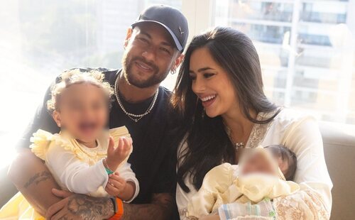 Neymar anuncia el nacimiento de su cuarta hija, la segunda junto a Bruna Biancardi