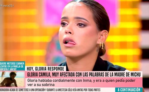 Gloria Camila, destrozada: "Me acusan de manipular a mi sobrina, esto ya no lo aguanto"