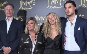 Carlo Costanzia padre, un invitado de la familia más en el cumpleaños de Terelu Campos