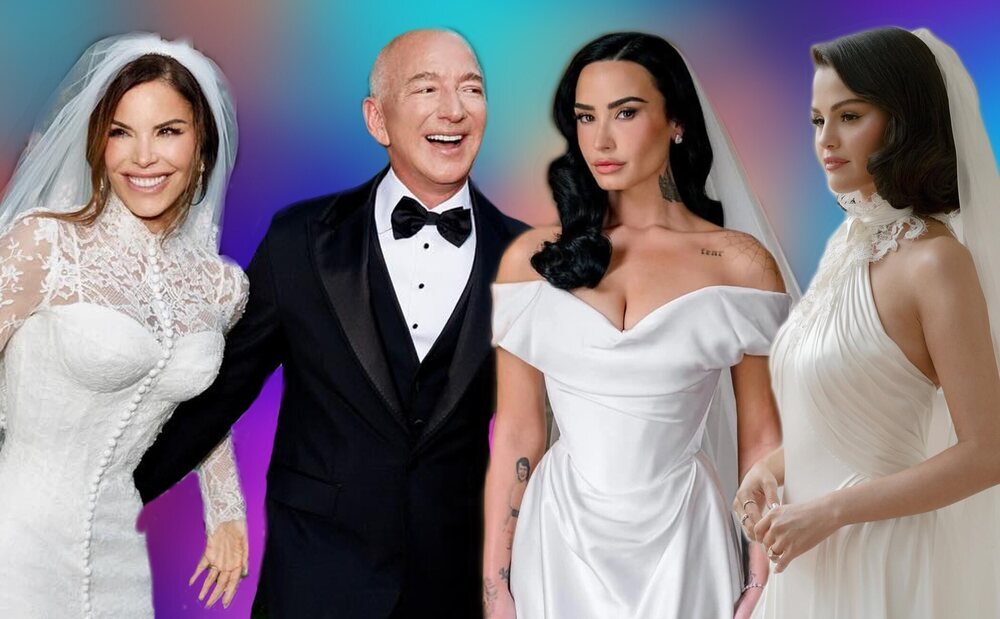 Selena Gomez, Demi Lovato, Jeff Bezos... Las bodas que marcaron 2025