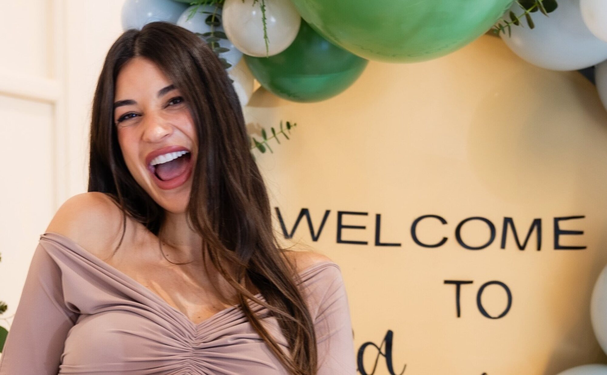 Estela Grande celebra un original baby shower y revela los nombres de sus mellizos: "Ha sido el mejor día de mi vida"