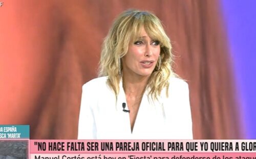 Emma García lanza un mensaje directo a Gloria Camila tras su enfrentamiento y después de entrevistar a Manuel Cortés
