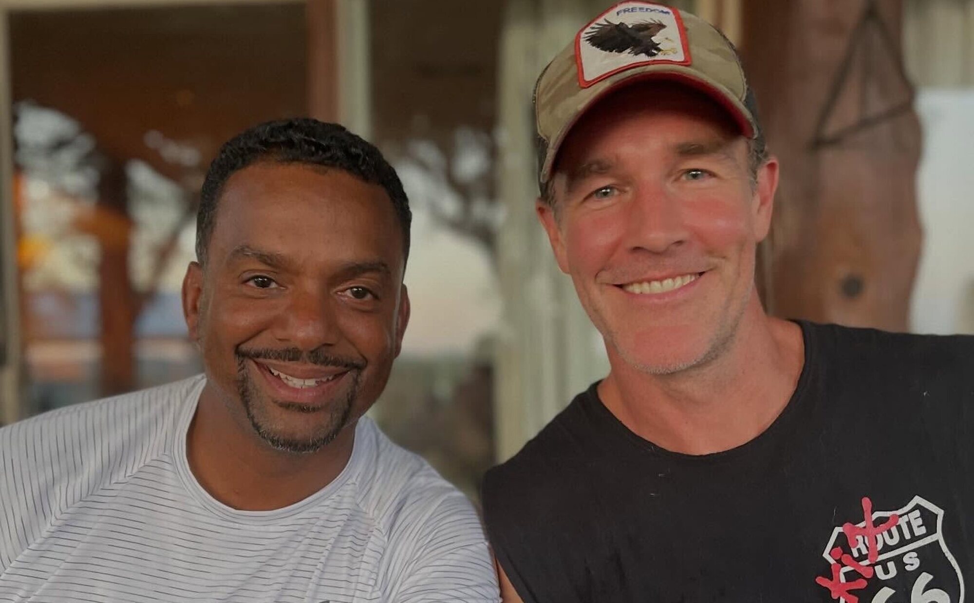 Alfonso Ribeiro comparte públicamente sus últimos instantes con James Van Der Beek : "Ya lo echo de menos"