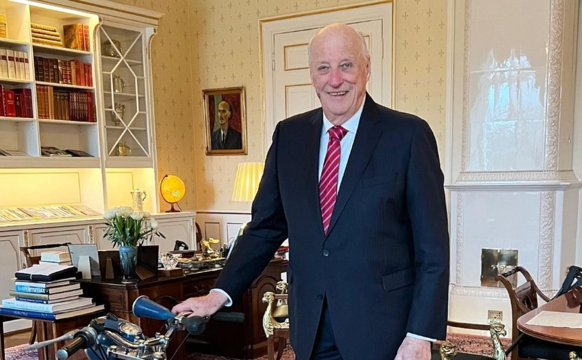 El médico personal del Rey Harald de Noruega da la última hora sobre su estado: "Es grave"