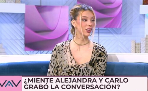 Alejandra Rubio estalla contra Antonio Rossi y Marta López en Telecinco: "Jugáis con que soy 'la hija de'"