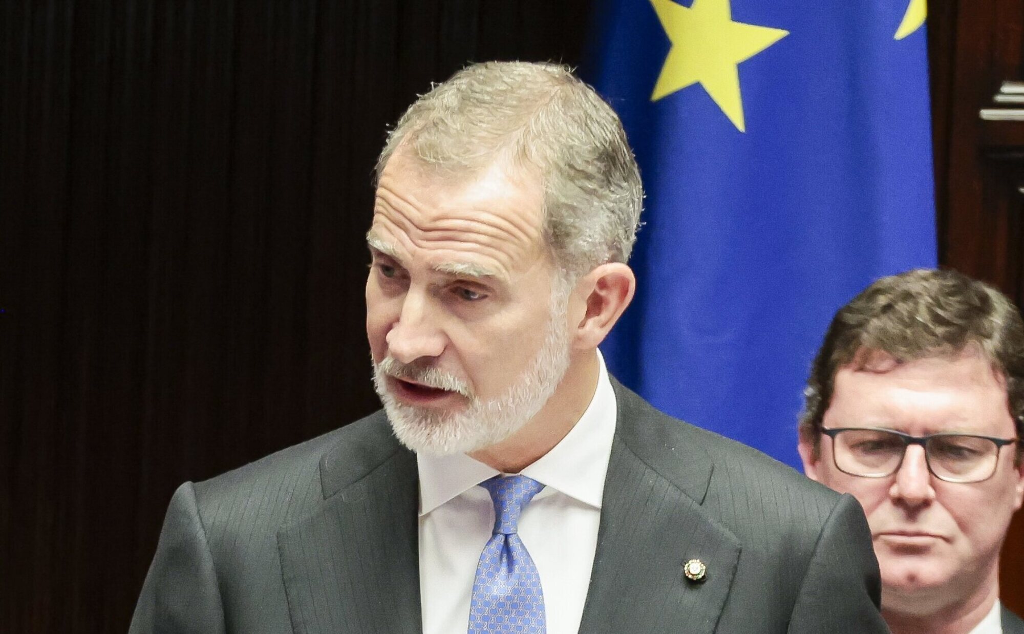 Los Alba, todos juntos con el Rey Felipe en Dueñas en el gran homenaje a la Duquesa Cayetana