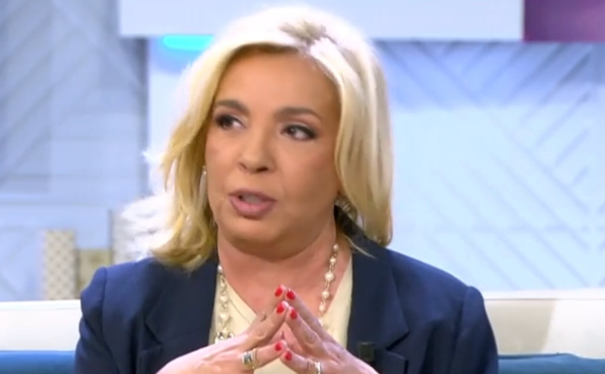 Carmen Borrego, dolida con Alejandra Rubio: "Sentí dolor, que muchas veces es peor que enfadarte"