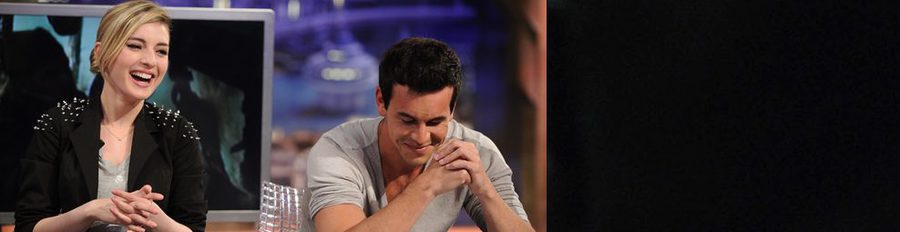 Mario Casas y María Valverde presentan entre risas 'La Mula' en 'El Hormiguero'