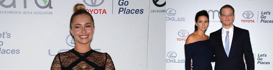 Matt Damon y Hayden Panettiere, premiados en los Environmental Media Awards 2013