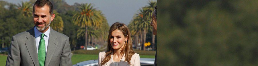 Los Príncipes Felipe y Letizia visitan Silicon Valley y la Universidad de Stanford en California