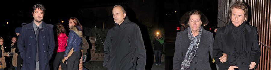 Miguel Bosé, Antonio Orozco, Pablo Alborán y Alejandro Sanz acuden a la misa funeral por Simone Bosé