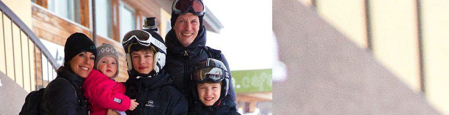Joaquín y Marie de Dinamarca se llevan a sus cuatro hijos a sus tradicionales vacaciones en Suiza