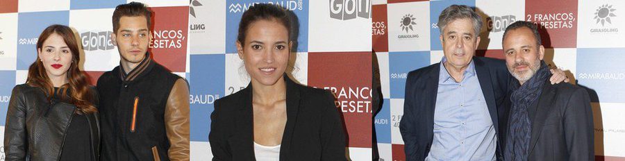 Andrea Duro, Joel Bosqued y Ana Fernández apoyan el estreno de '2 francos, 40 pesetas'