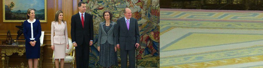 Los Reyes, los Príncipes y la Infanta Elena se reúnen para entregar el Toisón de Oro y la Gran Cruz del Mérito Deportivo