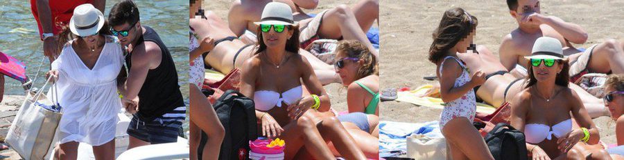 David Bustamante y Paula Echevarría surcan las aguas de Ibiza en lancha