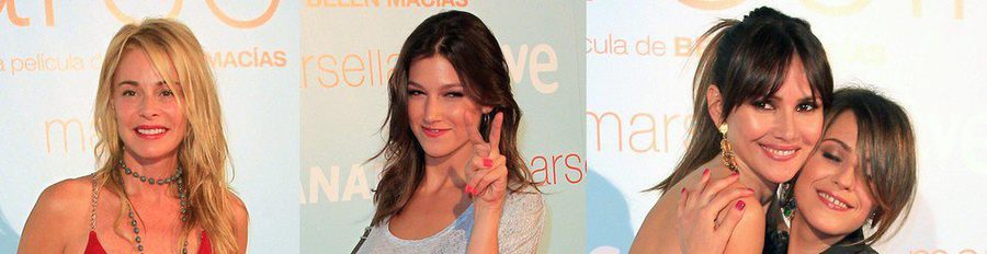 Belén Rueda y Úrsula Corberó apoyan a Goya Toledo y María León en el estreno de 'Marsella'