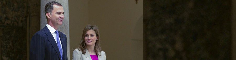 Los Reyes Felipe y Letizia rememoran el día de la proclamación de Felipe VI con las Fuerzas y Cuerpos de Seguridad