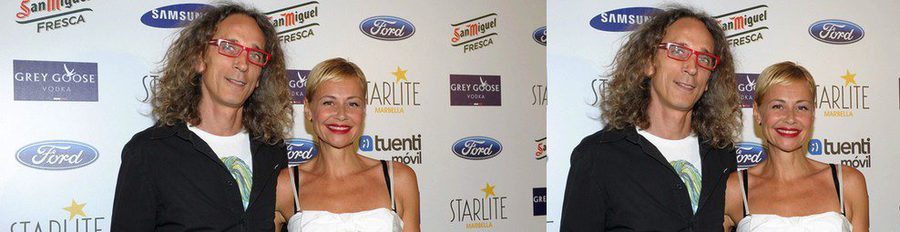 Esther Arroyo, muy sonriente y recuperada en el concierto de Tom Jones en Marbella